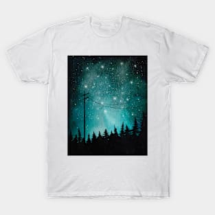 Watercolor galaxy T-Shirt